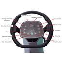 Heavy-Duty 34-Inch Industrial Ride-On Floor Scrubber Machine (SAK63290) - Saksby Wholesale - Controls