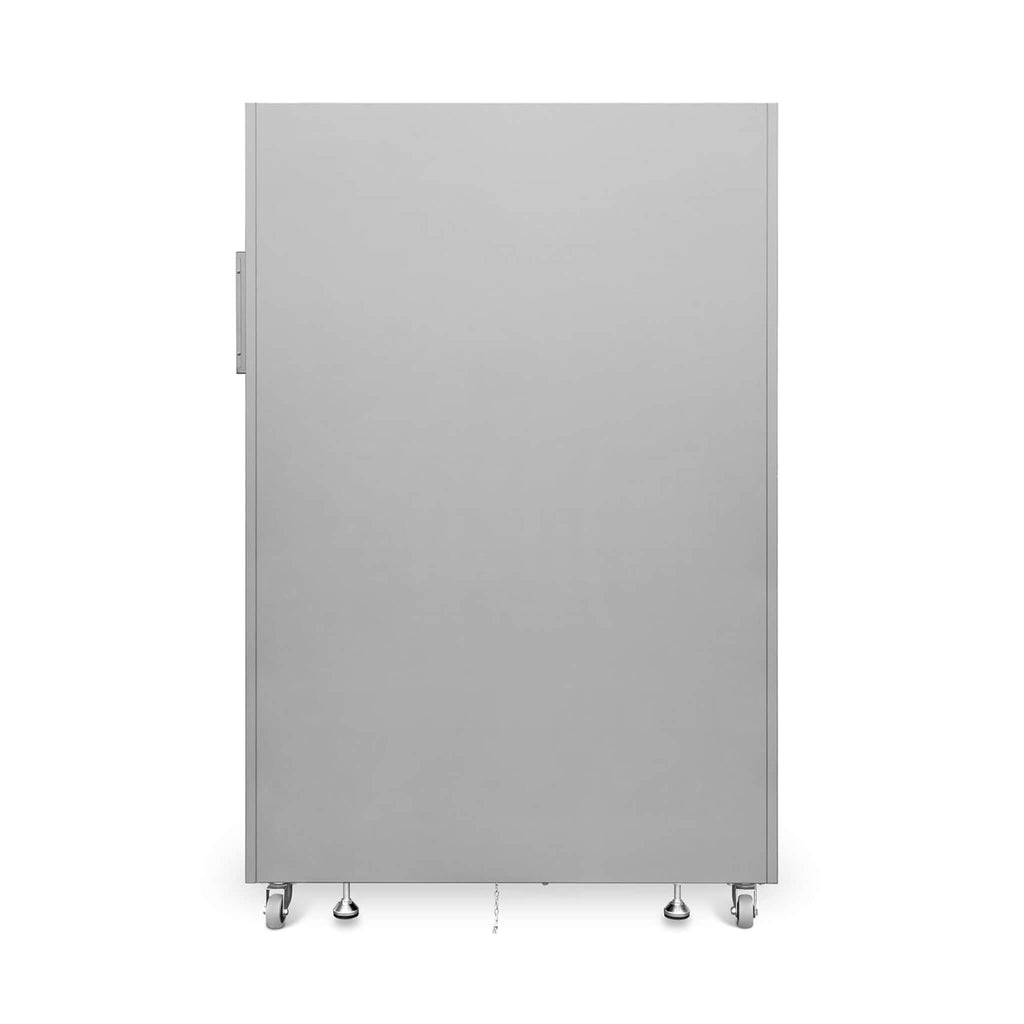 Heavy-Duty 377-Gallon Stainless Steel Nitrogen Dry Cabinet (SAK48625) - Saksby Wholesale - Back View