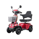 Heavy-Duty 4-Wheel Mobility Scooter For Seniors And Adults [LS4W-A1R-1] (SAK17842)- Saksby Wholesale - Front Left Side View