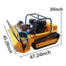 Heavy-Duty 459CC Commercial Remote-Controlled Hybrid Mower (SAK68124) - Saksby Wholesale - Dimensions