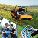 Heavy-Duty 459CC Commercial Remote-Controlled Hybrid Mower (SAK68124) - Saksby Wholesale - Remote Usage