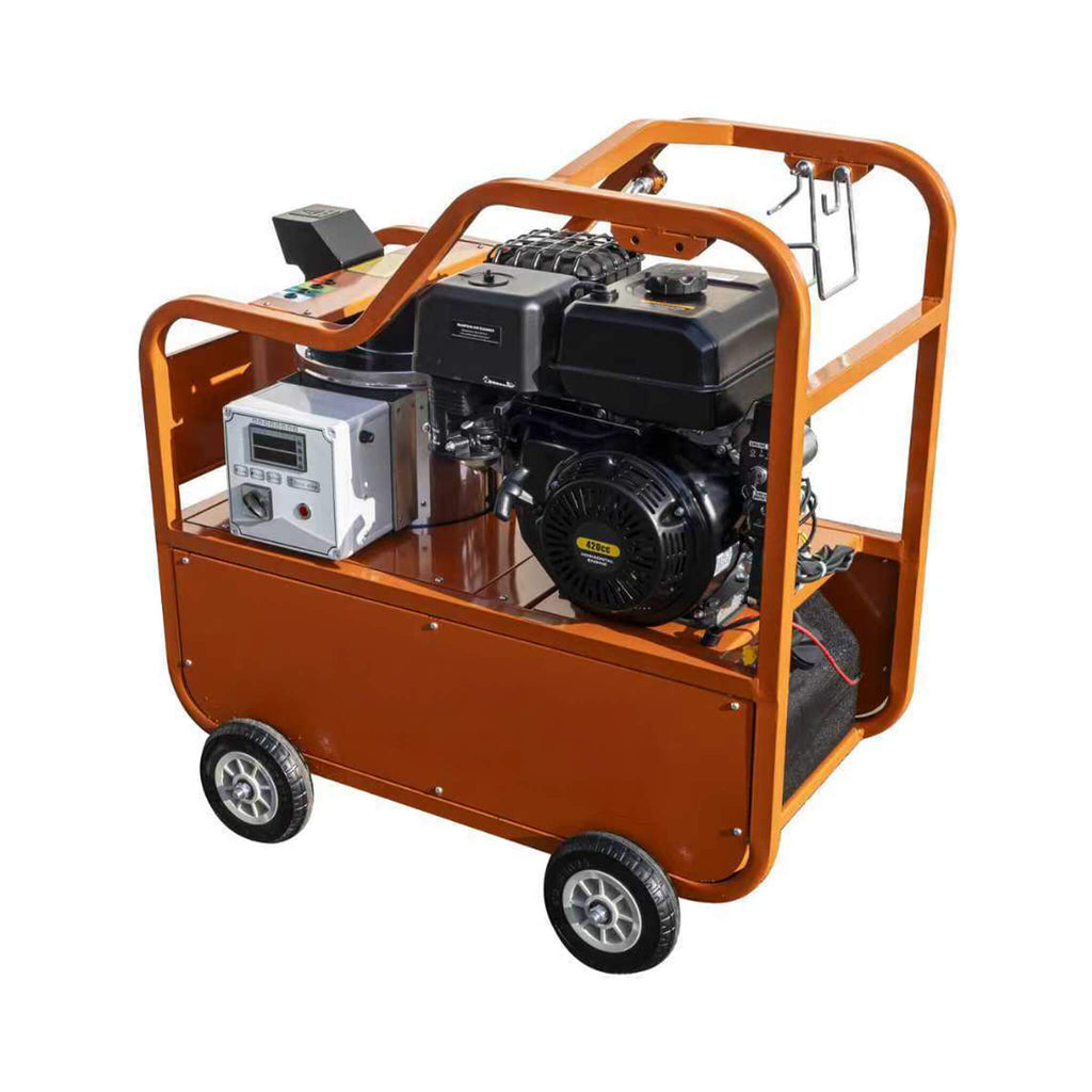 Heavy-Duty 4GPM 4000PSI Commercial Portable Hot Water Pressure Power Washer (SAK26013) - Saksby Wholesale - Front Right View