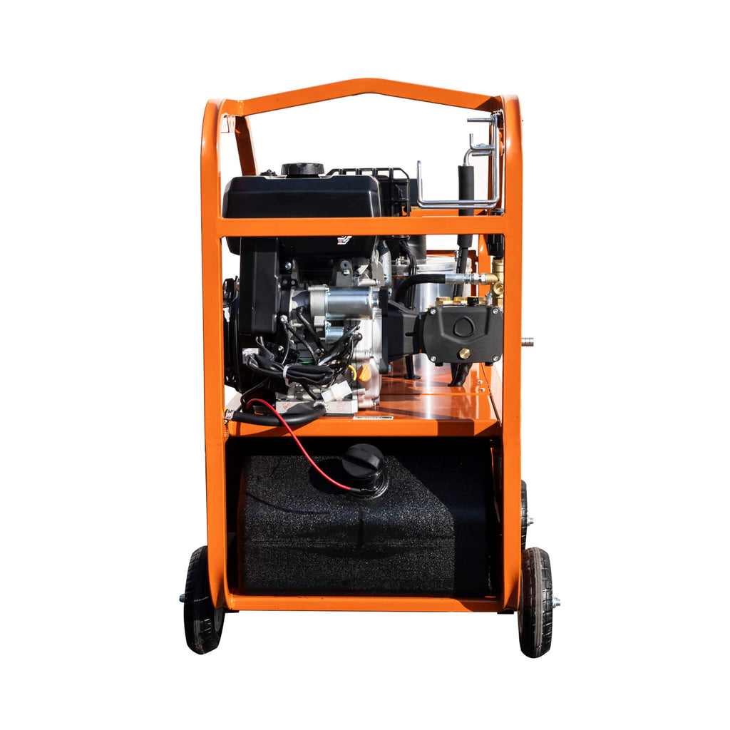 Heavy-Duty 4GPM 4000PSI Commercial Portable Hot Water Pressure Power Washer (SAK26013) - Saksby Wholesale - Side Right View