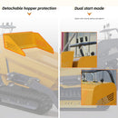 Heavy-Duty 6.5HP 1100LBS Tracked Hydraulic Dumper With Shovel (SAK62780)