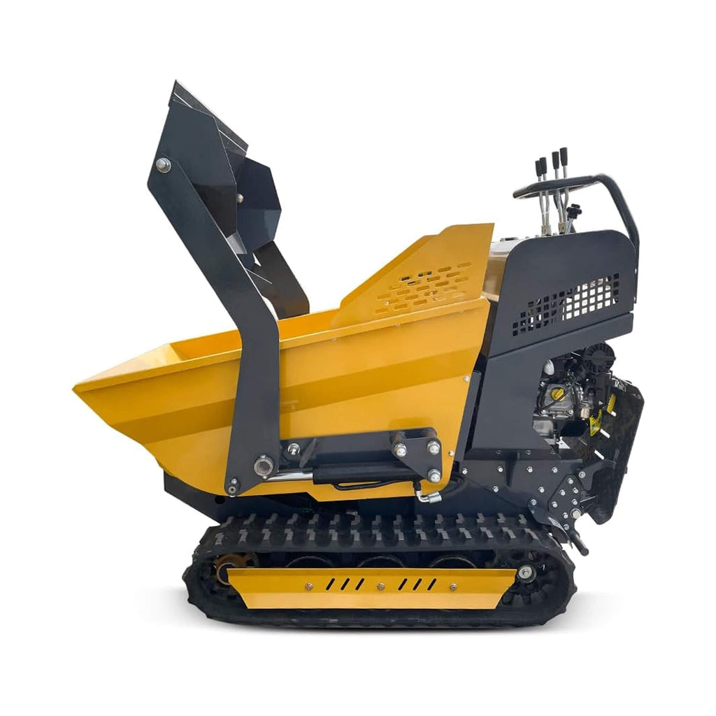 Heavy-Duty 6.5HP 1100LBS Tracked Hydraulic Dumper With Shovel (SAK62780)