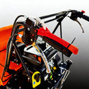 Heavy-Duty 6.5HP 208CC Gas Track Barrow, 660 LBS (SAK49713) - Saksby Wholesale - Handle Details