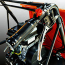 Heavy-Duty 6.5HP 208CC Gas Track Barrow, 660 LBS (SAK49713) - Saksby Wholesale - Handle VIew