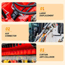 Heavy-Duty 60-Inch Hydraulic Forestry Mulcher Skid Steer Loader Attachment (SAK50792) - Saksby Wholesale - Components