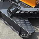 Heavy-Duty 66-Inch Open Front Deck Skid Steer Brush Cutter Attachment With 3 Steel Blades (SAK53108)