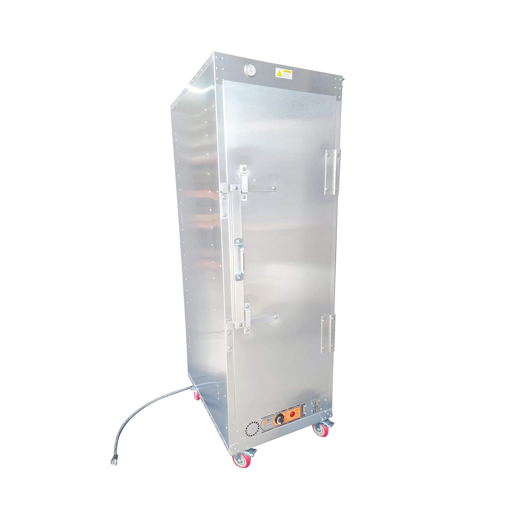 Heavy-Duty 6FT Fully-Insulated Commercial Food Warmer Holding Cabinet For Full Size Sheet Pans (SAK75190) - Saksby Wholesale - Front Right View With Door Closed