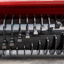 Heavy-Duty 72-Inch Hydraulic Forestry Mulcher Skid Steer Loader Attachment (SAK39168) - Saksby Wholesale - Front View Close UP