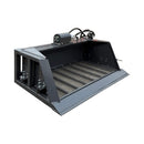 Heavy-Duty 72-Inch Hydraulic Screening Bucket Skid Steer Attachment (SAK14786) - Saksby Wholesale - Front Right View