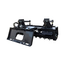 Heavy-Duty 72-Inch Hydraulic Soil Power Rake Skid Steer Attachment (SAK41827) - Saksby Wholesale - Back Right View