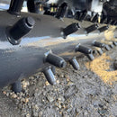 Heavy-Duty 72-Inch Hydraulic Soil Power Rake Skid Steer Attachment (SAK41827) - Saksby Wholesale - Drum