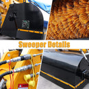 Heavy-Duty 72-Inch Industrial Skid Steer Sweeper Attachment (SAK87013) - Saksby Wholesale - Features