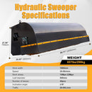 Heavy-Duty 72-Inch Industrial Skid Steer Sweeper Attachment (SAK87013) - Saksby Wholesale - Specifications