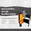 Heavy-Duty 750 FT-LB Hydraulic Skid Steer Pile Hammer Attachment (SAK59134) - Saksby Wholesale - Specifications