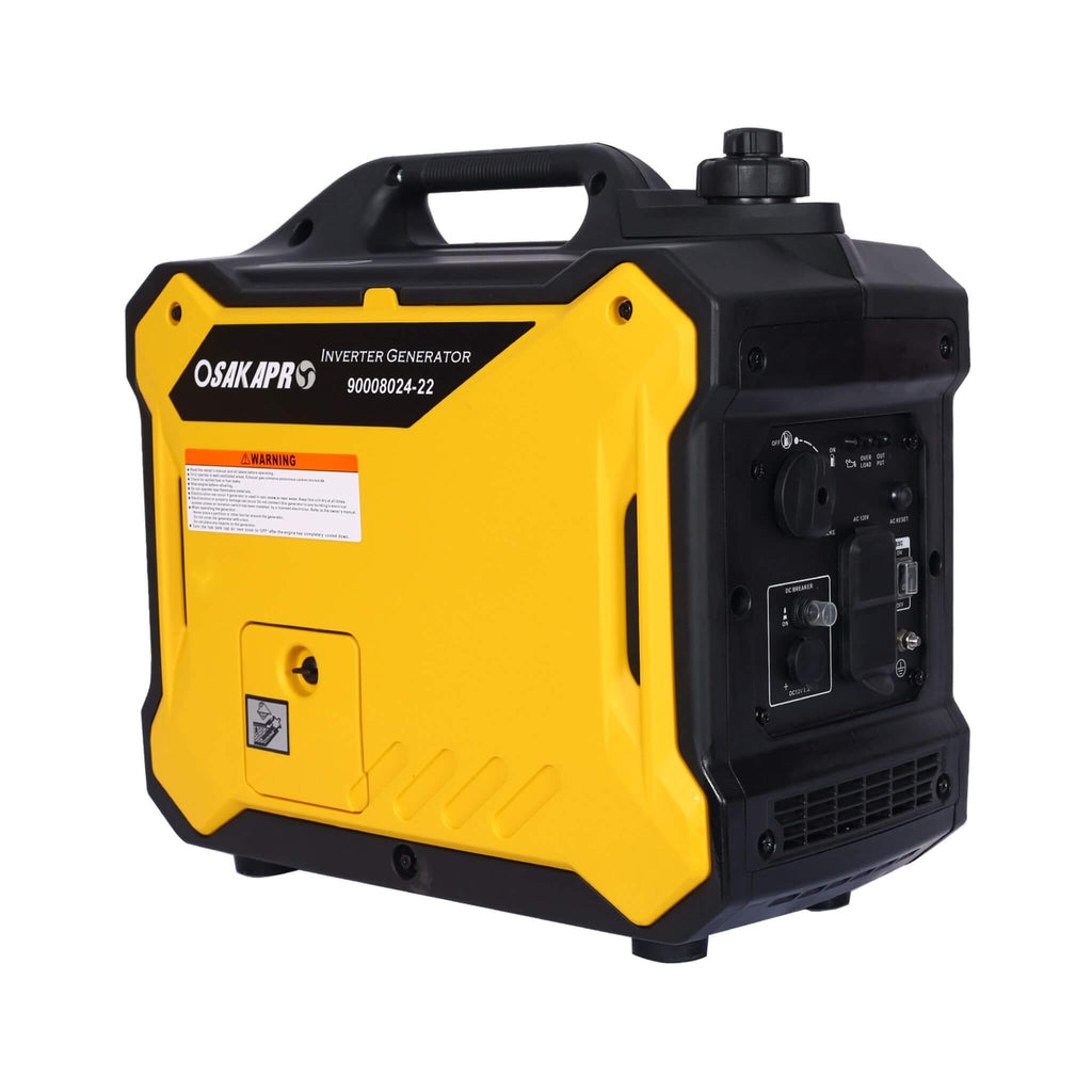 Heavy Duty 79.7CC Ultra Quiet 2000W Inverter Portable Generator (SAK75290) - Saksby Wholesale - Front Side View