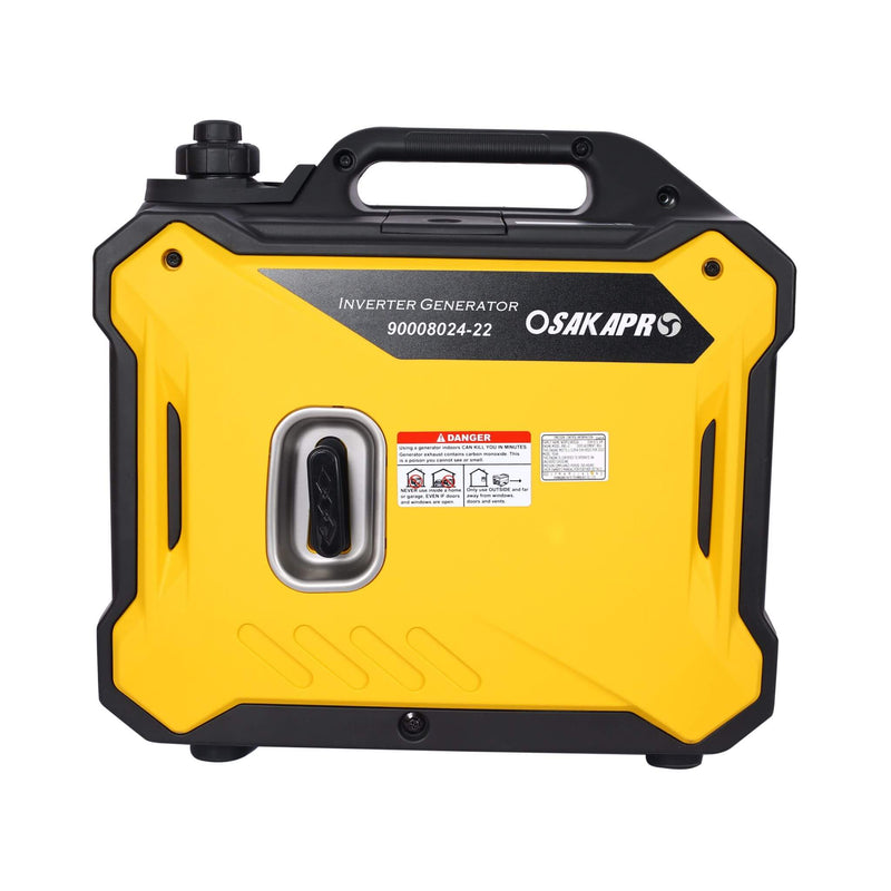 Heavy Duty 79.7CC Ultra Quiet 2000W Inverter Portable Generator (SAK75290) - Saksby Wholesale - Front View Details