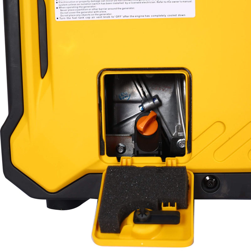 Heavy Duty 79.7CC Ultra Quiet 2000W Inverter Portable Generator (SAK75290) - Saksby Wholesale - Fuel Container