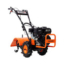 Heavy Duty 7HP 212CC Rear Tine Power Tiller Gas Engine Garden Cultivator, 20 Inch (SAK83179) - Saksby Wholesale - Back Left View