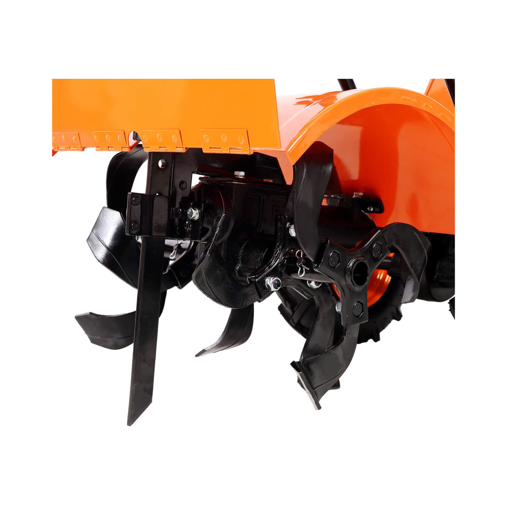 Heavy Duty 7HP 212CC Rear Tine Power Tiller Gas Engine Garden Cultivator, 20 Inch (SAK83179) - Saksby Wholesale - Blade View