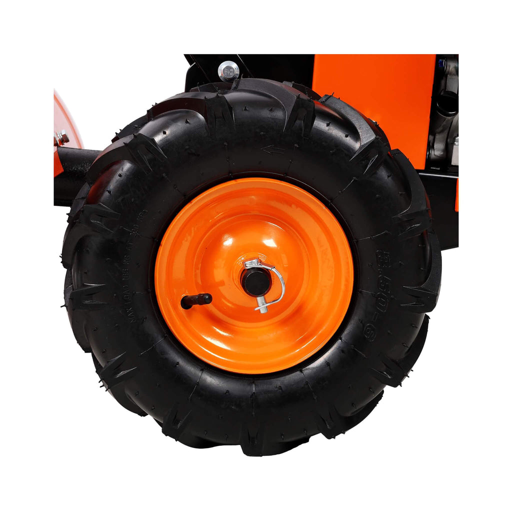 Heavy Duty 7HP 212CC Rear Tine Power Tiller Gas Engine Garden Cultivator, 20 Inch (SAK83179) - Saksby Wholesale - Wheel View