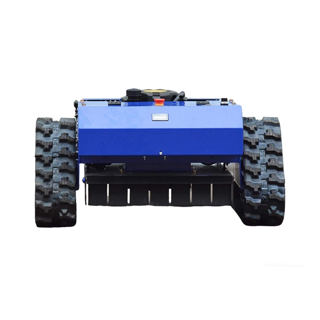 Heavy-Duty 7HP Commercial Remote-Controlled Tracked Gasoline Lawn Mower (SAK94270) - Saksby Wholesale - Back View