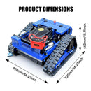 Heavy-Duty 7HP Commercial Remote-Controlled Tracked Gasoline Lawn Mower (SAK94270) - Saksby Wholesale - Dimensions