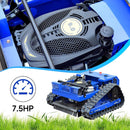 Heavy-Duty 7HP Commercial Remote-Controlled Tracked Gasoline Lawn Mower (SAK94270) - Saksby Wholesale - Engine