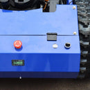 Heavy-Duty 7HP Commercial Remote-Controlled Tracked Gasoline Lawn Mower (SAK94270) - Saksby Wholesale - Lifestyle Back Close Up