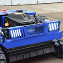 Heavy-Duty 7HP Commercial Remote-Controlled Tracked Gasoline Lawn Mower (SAK94270) - Saksby Wholesale - Lifestyle Back View