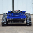 Heavy-Duty 7HP Commercial Remote-Controlled Tracked Gasoline Lawn Mower (SAK94270) - Saksby Wholesale - Lifestyle Front View