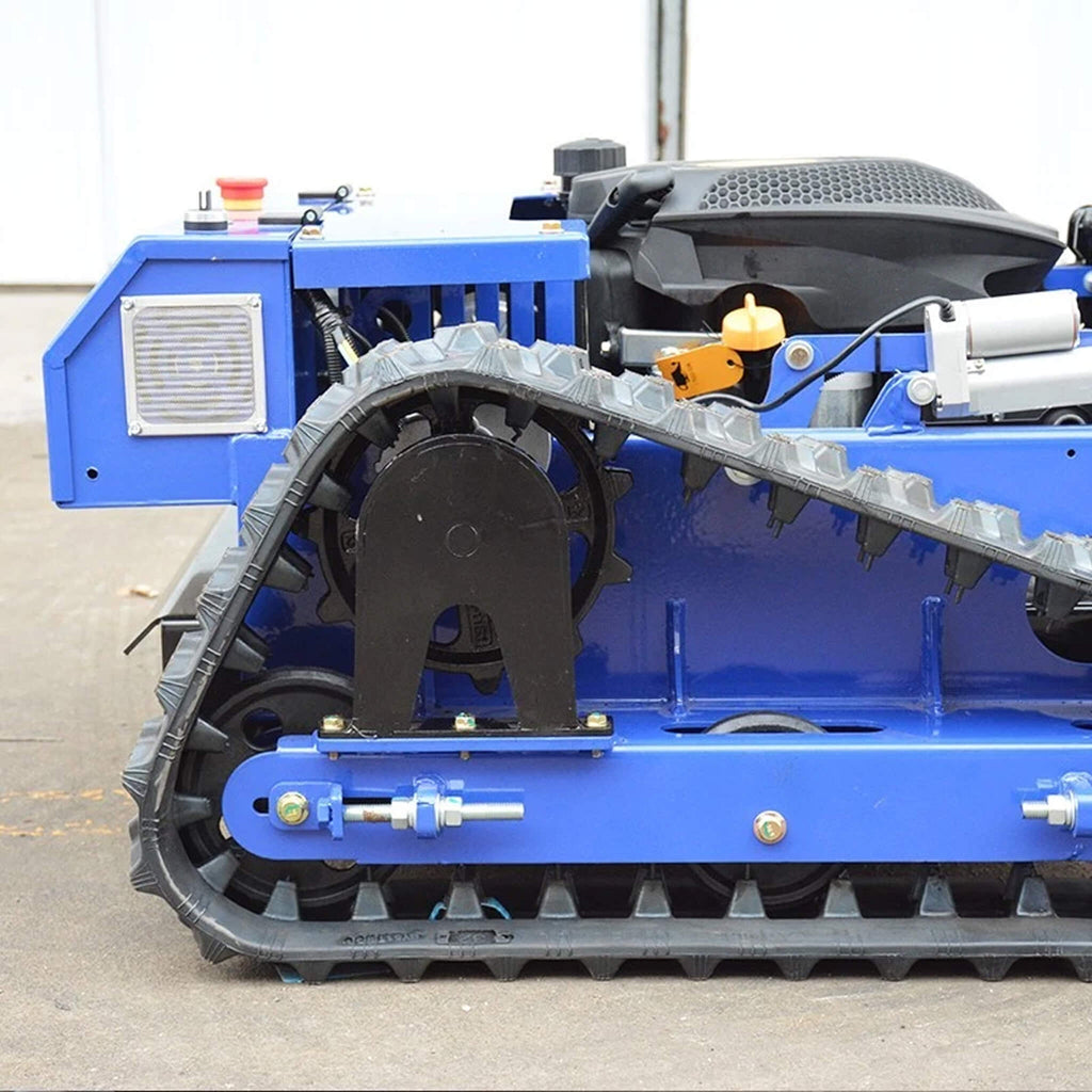 Heavy-Duty 7HP Commercial Remote-Controlled Tracked Gasoline Lawn Mower (SAK94270) - Saksby Wholesale - Lifestyle Side Right View