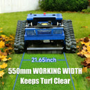 Heavy-Duty 7HP Commercial Remote-Controlled Tracked Gasoline Lawn Mower (SAK94270) - Saksby Wholesale - Working Width