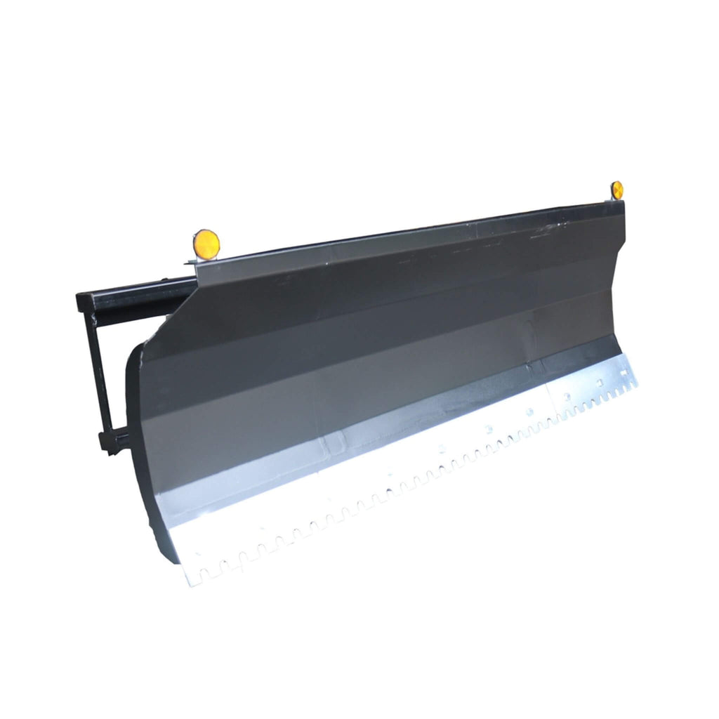Heavy-Duty 84-Inch Snow Plow Attachment With Dozer Blade (SAK55703) - Saksby Wholesale - Side View