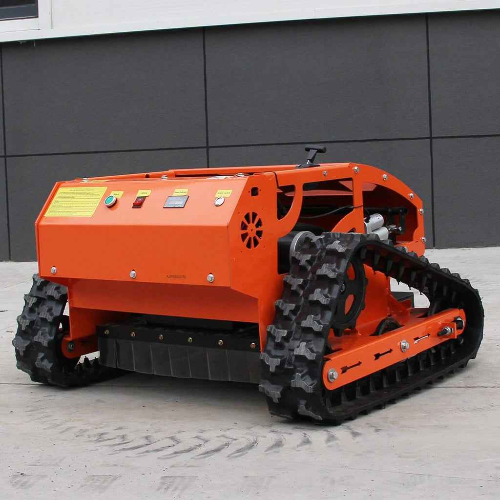 Heavy-Duty 9HP Commercial Remote-Controlled Gasoline-Powered Mower (SAK92146) - Saksby Wholesale - Lifestyle Back Right View