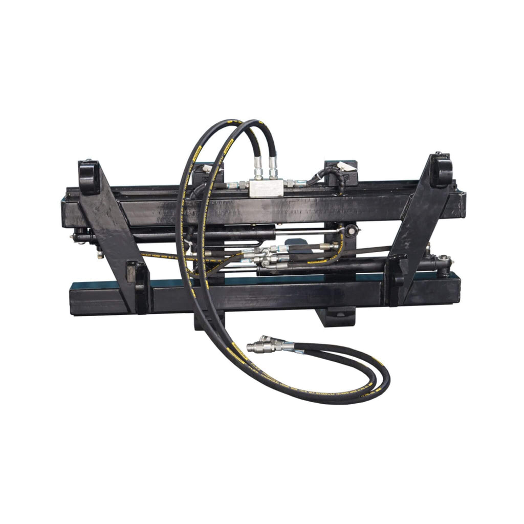 Heavy-Duty Adjustable Hydraulic Pallet Forks Skid Steer Attachment (SAK27439) - Saksby Wholesale - Wire View