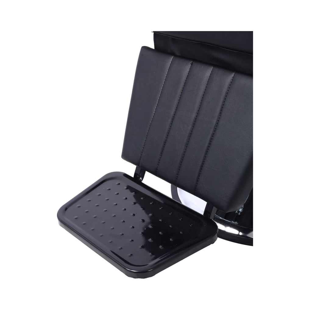 Heavy-Duty All-Purpose Extra Wide PU Leather Hydraulic Reclining Barber Chair (SAK74613) - Saksby Wholesale - Footrest View