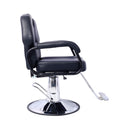 Heavy-Duty All-Purpose Ultra-Comfortable Hydraulic Reclining Barber Chair For Salons And Barber Shops (SAK97418) - Saksby Wholesale - Right Side View