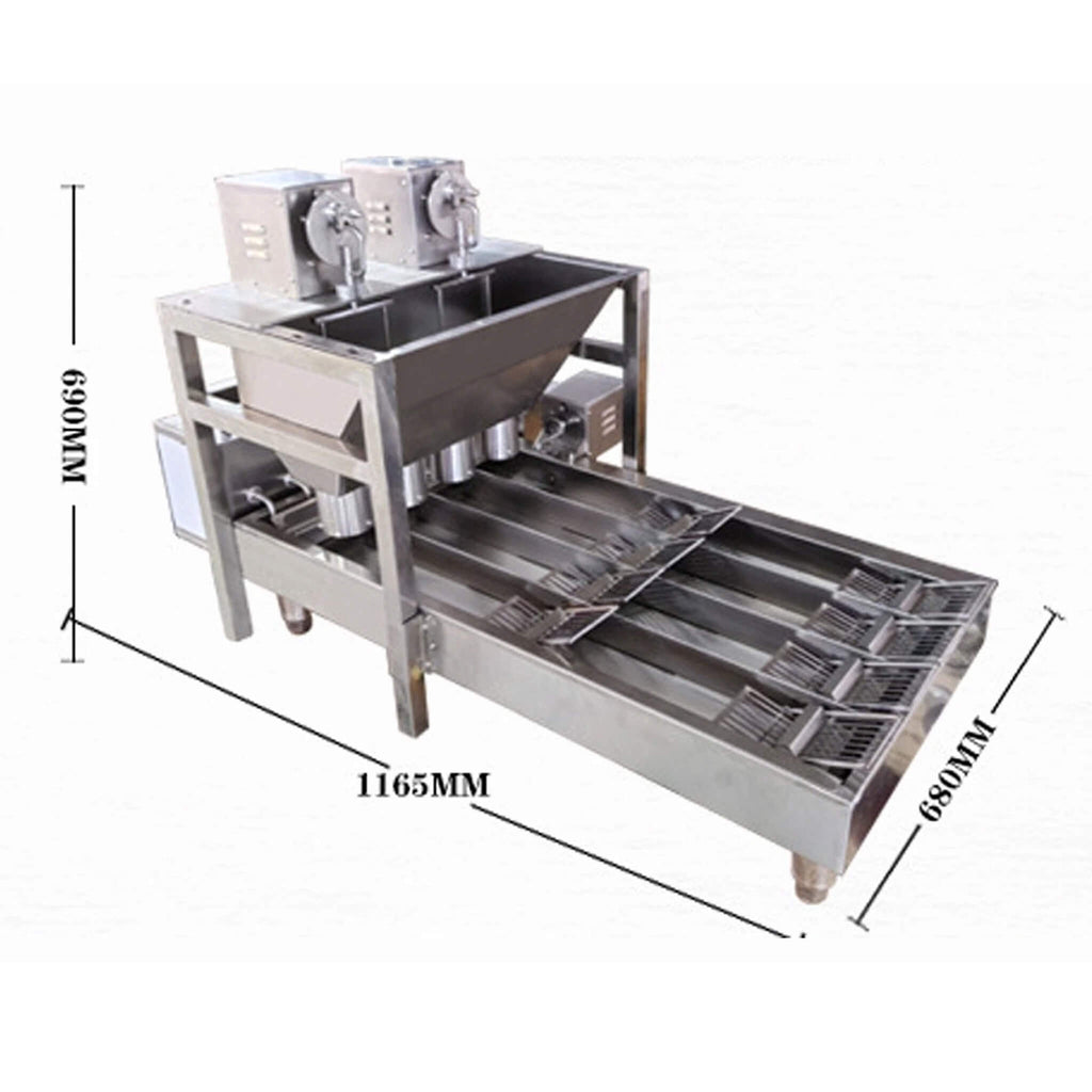 Heavy-Duty Automatic Commercial 4-Row Donut Maker Machine (SAK29401)