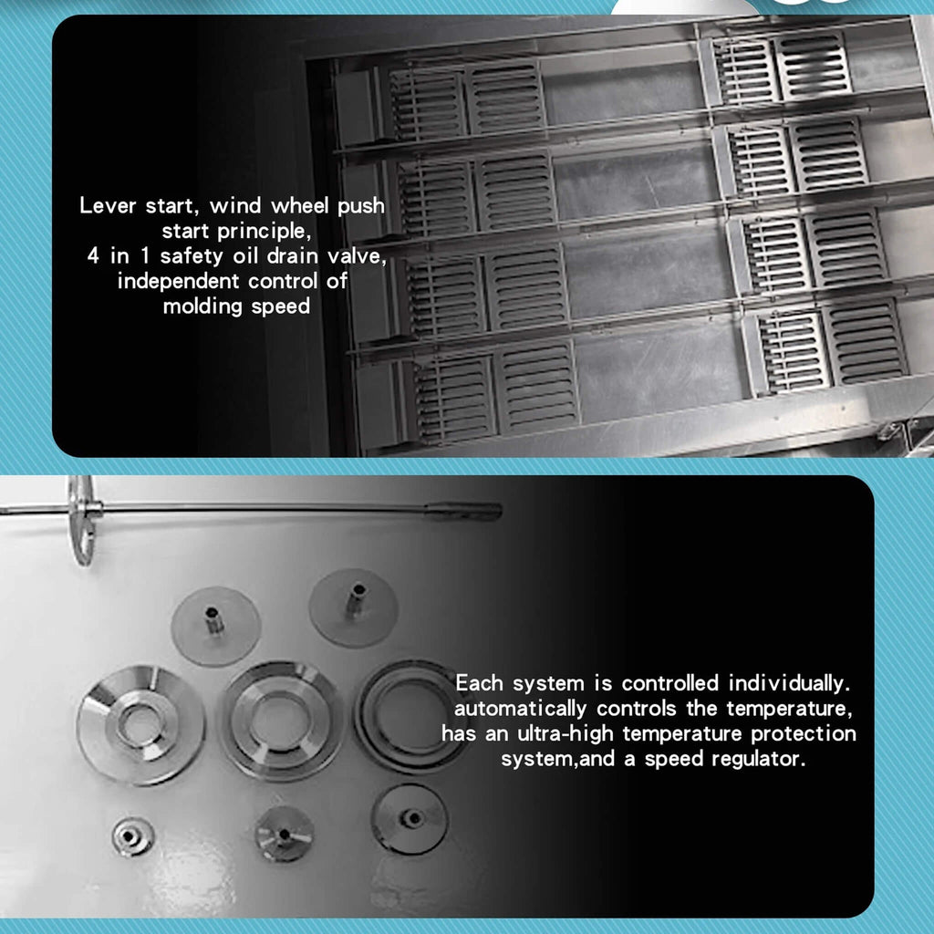 Heavy-Duty Automatic Commercial 4-Row Donut Maker Machine (SAK29401)