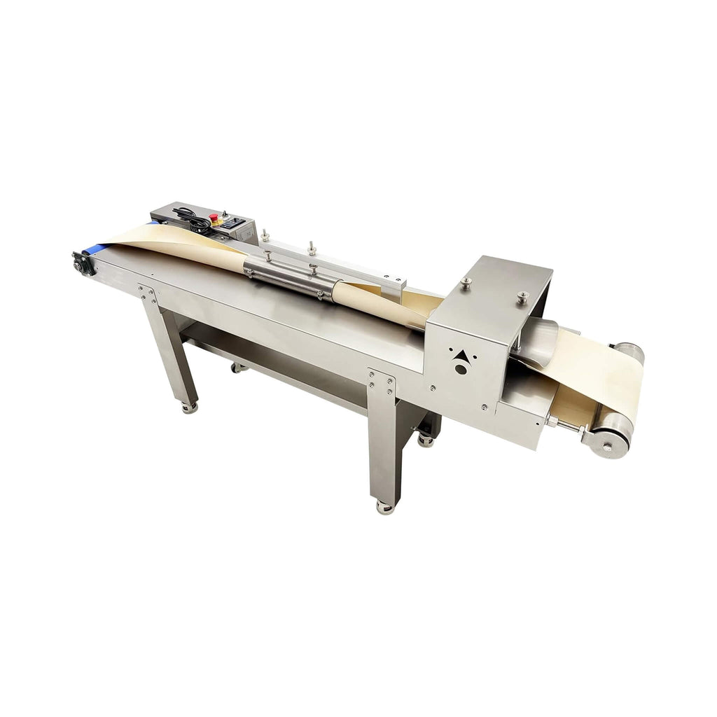 Heavy-Duty 110V Automatic Commercial Stainless Steel Bagel Machine (SAK54086) - Saksby Wholesale - Front Right View