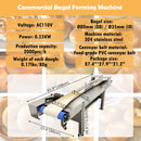 Heavy-Duty 110V Automatic Commercial Stainless Steel Bagel Machine (SAK54086) - Saksby Wholesale - Specifications