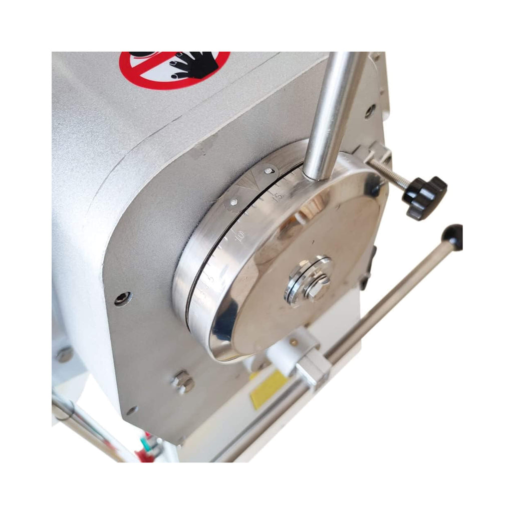 Heavy-Duty Commercial 220V Dough Sheeter Machine With Adjustable Thickness (SAK17382) - Saksby Wholesale - Manual Control