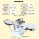 Heavy-Duty Commercial 220V Dough Sheeter Machine With Adjustable Thickness (SAK17382) - Saksby Wholesale - Parameters