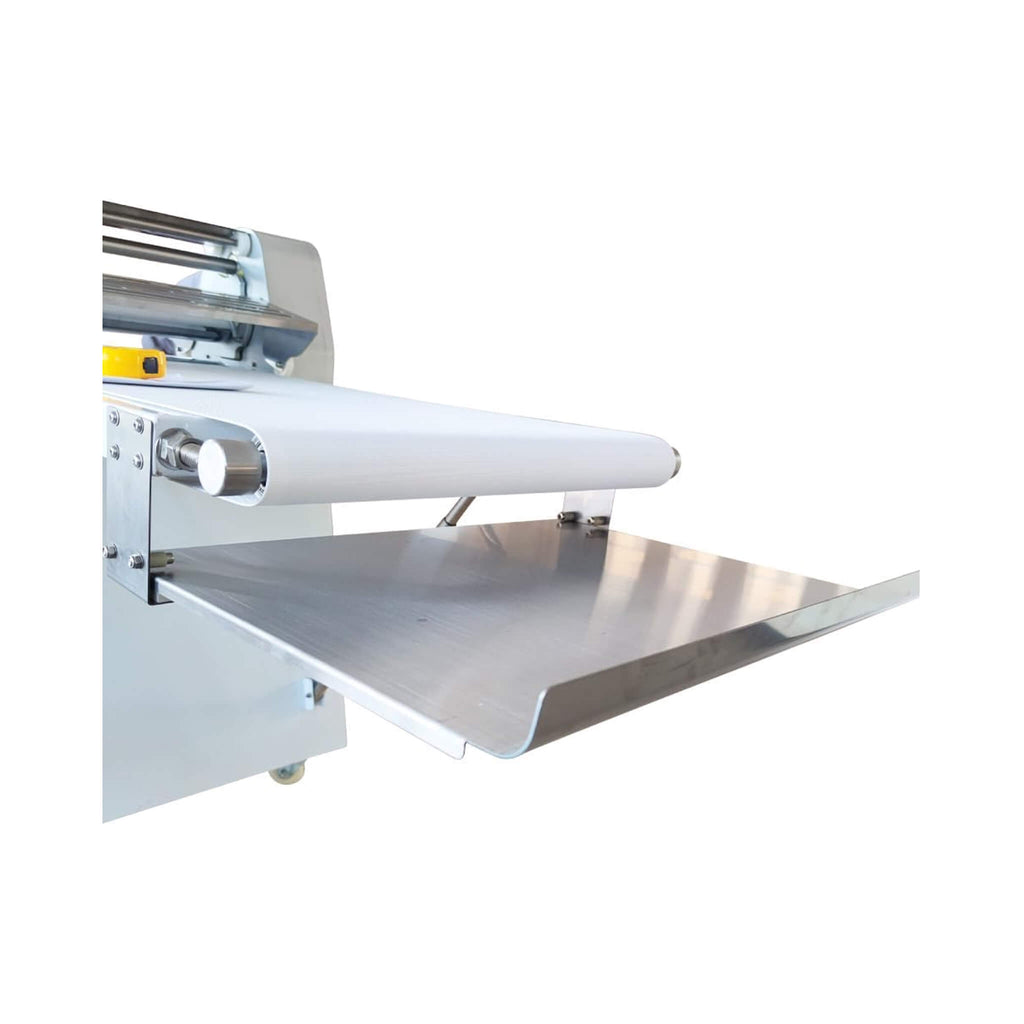Heavy-Duty Commercial 220V Dough Sheeter Machine With Adjustable Thickness (SAK17382) - Saksby Wholesale - Tray