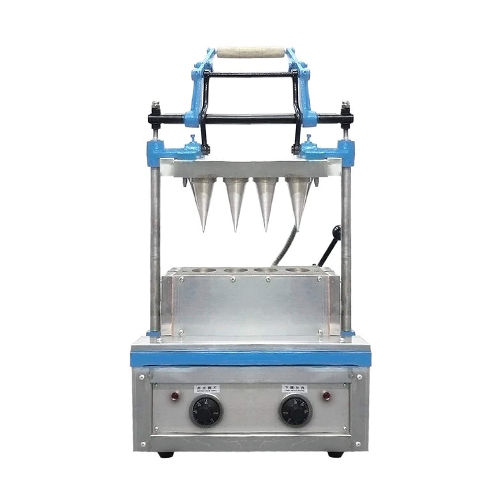 Heavy-Duty Commercial 4-Mold Ice Cream Cone Maker Machine (SAK74021)
