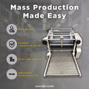 Heavy-Duty Commercial Automatic Corn Tortilla Making Machine (SAK60513) - Saksby Wholesale - Mass Prodction Made Easy Features View
