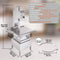 Heavy Duty Commercial Electric Meat Bone Saw Cutting Band Machine With 6 Saw Blades, 2200W (SAK91753) SAKSBY - Dimensions View